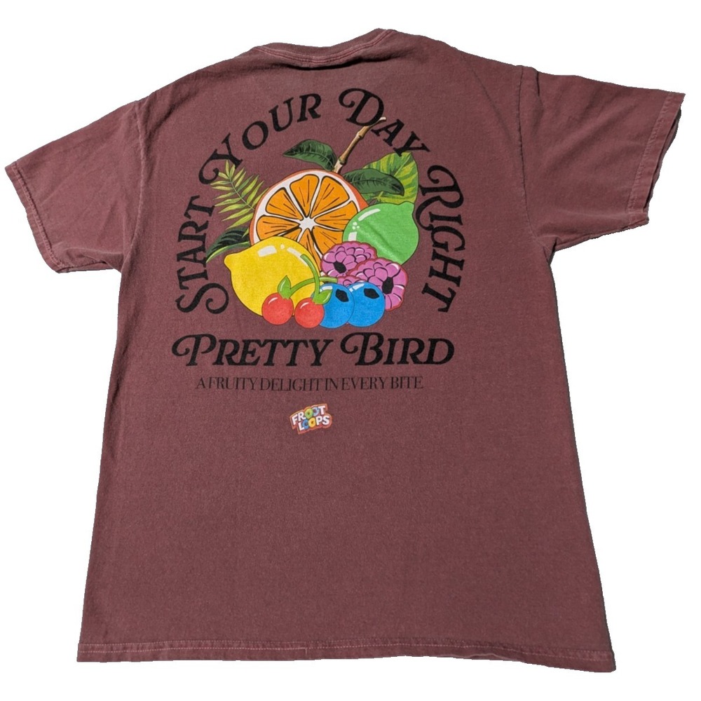 Kellogg's FROOT LOOPS Toucan Sam Start Your Day Right - Men Medium‎ T-Shirt